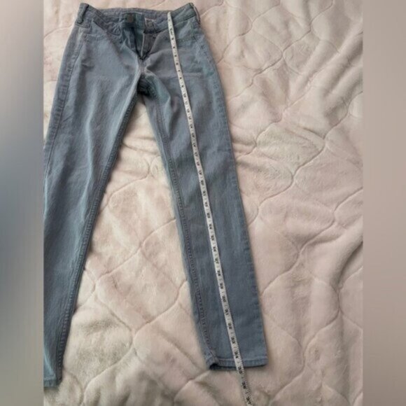 27 Skinny Ankle Blue Jeans - Picture 9 of 11